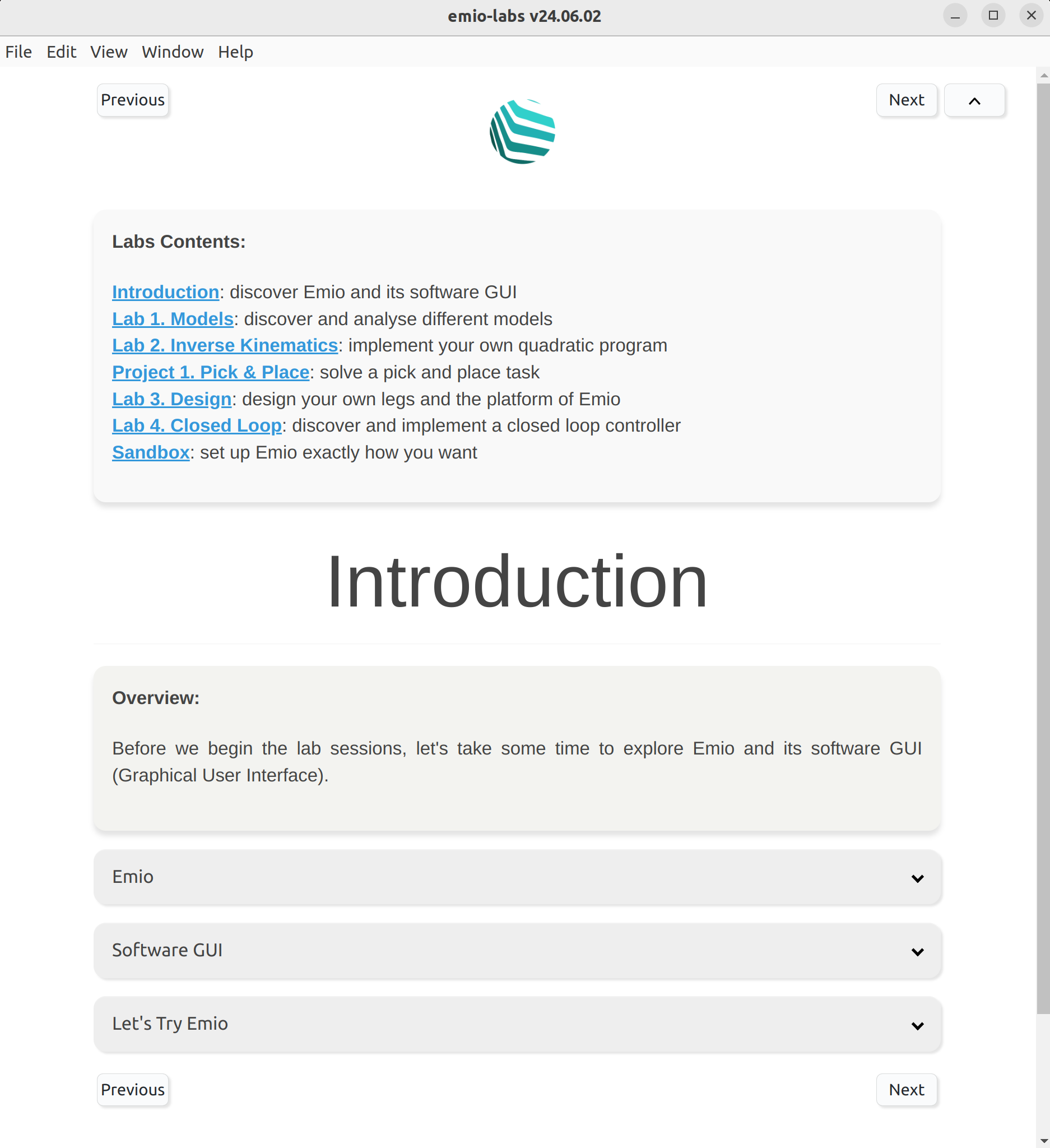 emio labs overview