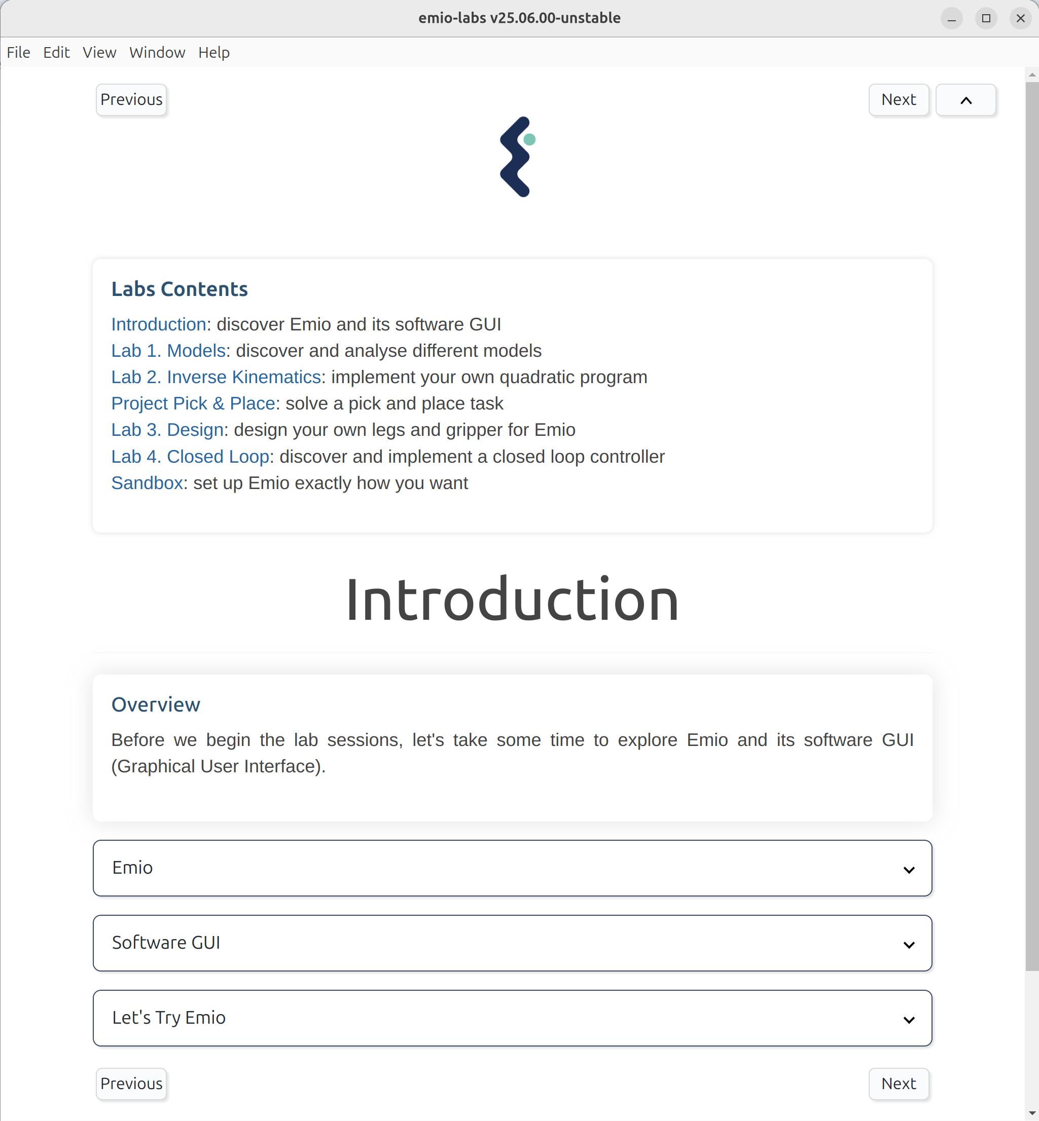emio labs overview